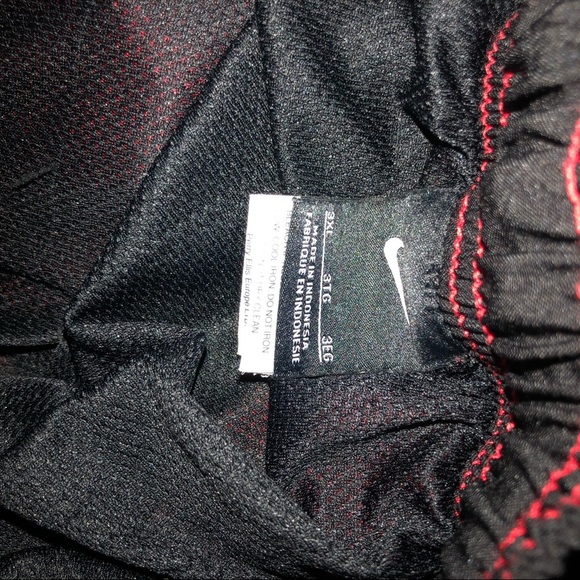 men nike swim trunks red black 3x shorts - Picture 3 of 4